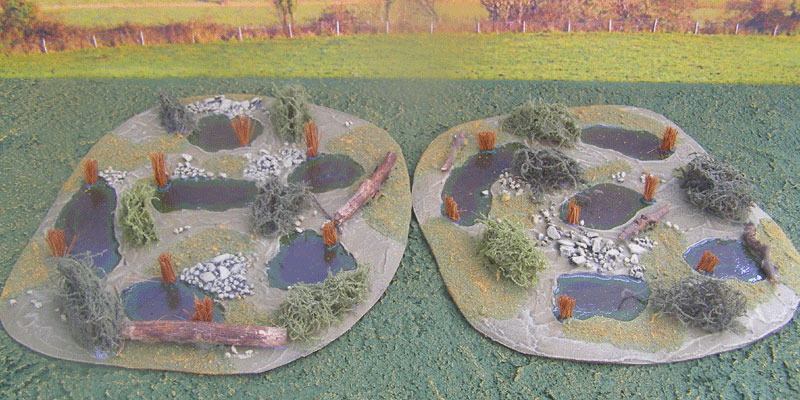 model marsh terrain feature.