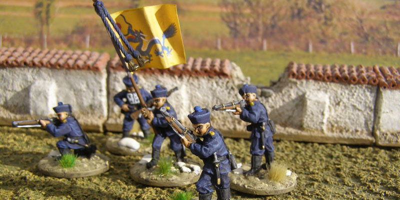 28mm Redoubt Boxer Rebellion Figures.