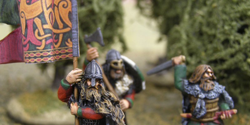 Viking warriors.